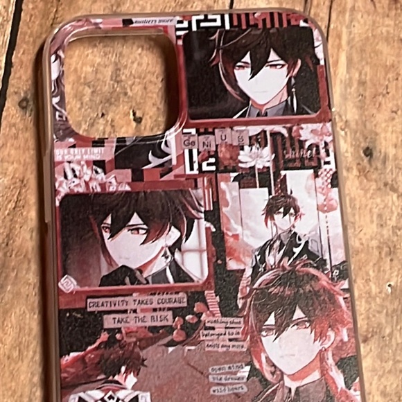 5for$10 Genshin Impact Zhong Li Aesthetic Collage iPhone 12 Pro phone case - Picture 2 of 3